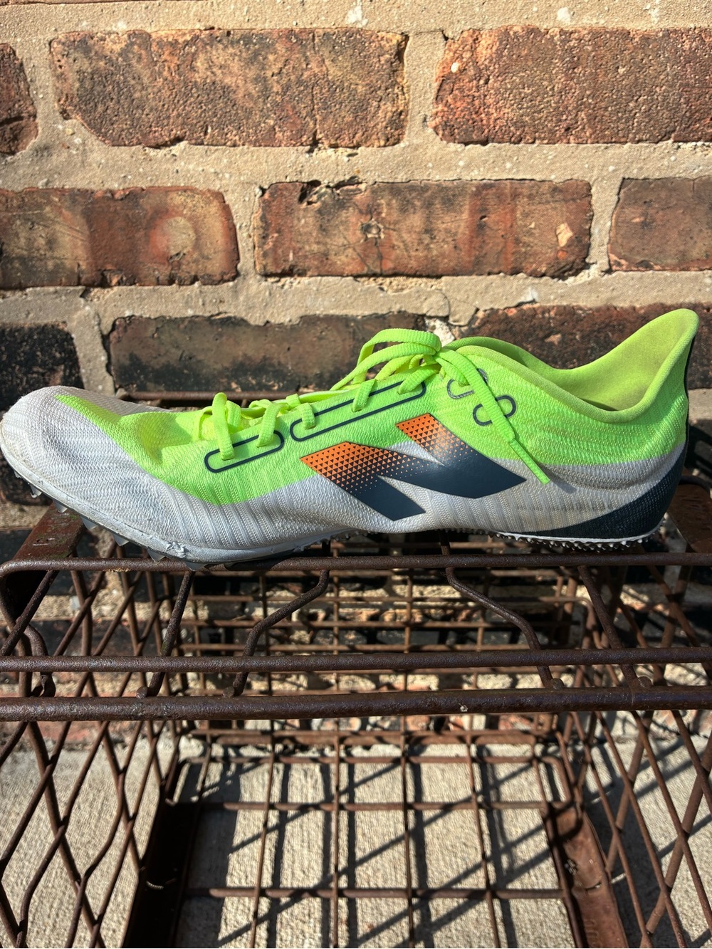 New Balance Fuelcell Sd100 V5 White Green Grey Track Field USD size 8